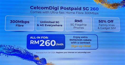 CelcomDigi launches new 5G Postpaid plans and phone .